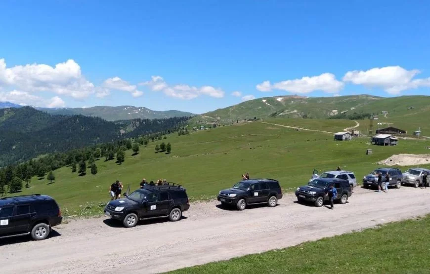 На джипе по Грузии!